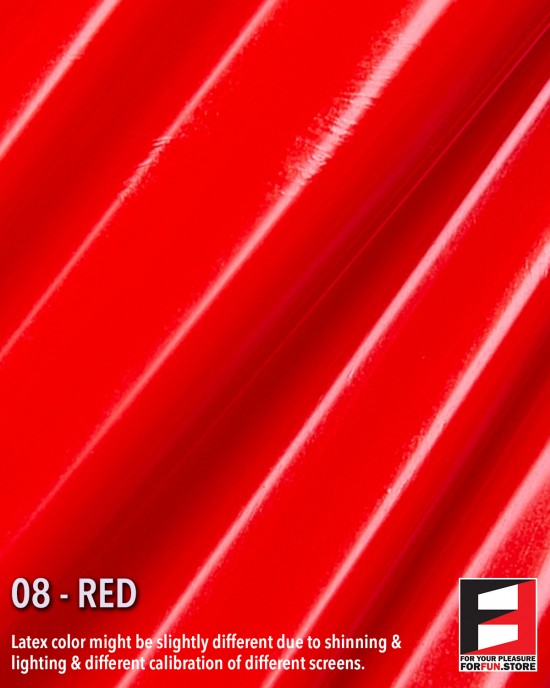 08 RED LATEX SHEET