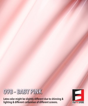 09B BABY PINK LATEX SHEET