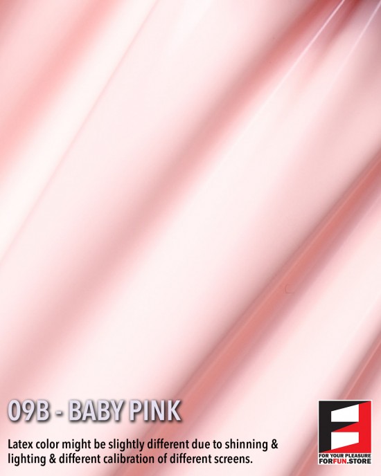 09B BABY PINK LATEX SHEET
