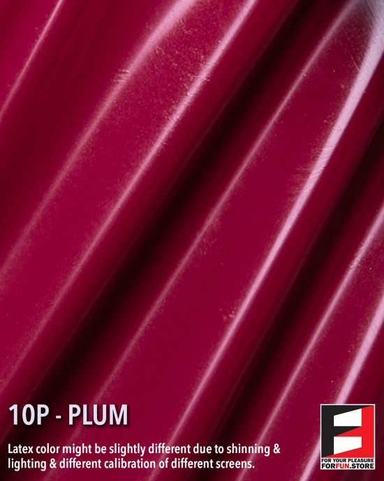 10P PLUM LATEX SHEET