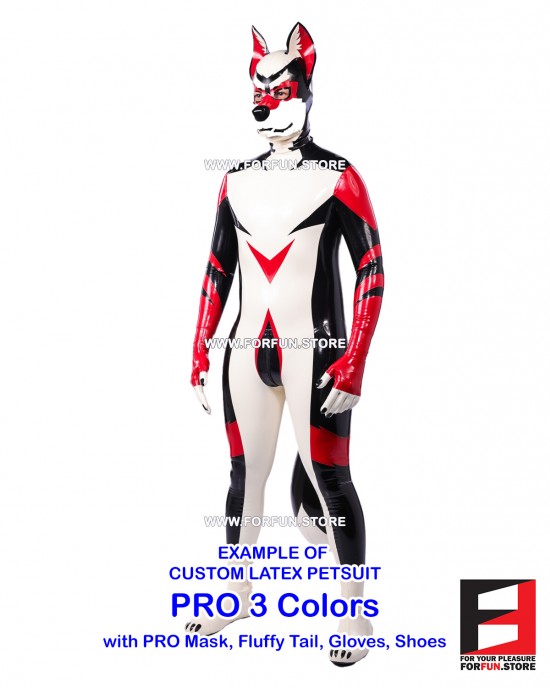 CUSTOM DESIGN LATEX PETSUIT CUSTOM DESIGN LATEX PETSUIT