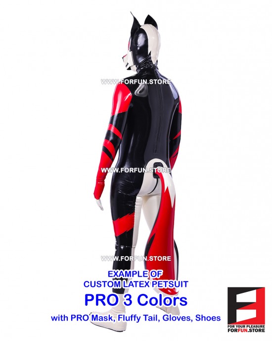 CUSTOM DESIGN LATEX PETSUIT CUSTOM DESIGN LATEX PETSUIT