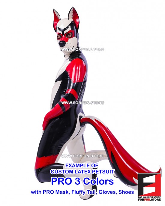CUSTOM DESIGN LATEX PETSUIT CUSTOM DESIGN LATEX PETSUIT