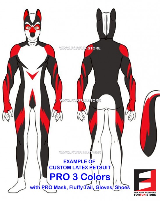 CUSTOM DESIGN LATEX PETSUIT CUSTOM DESIGN LATEX PETSUIT