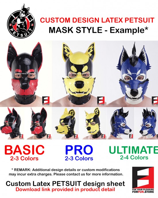 CUSTOM DESIGN LATEX PETSUIT CUSTOM DESIGN LATEX PETSUIT