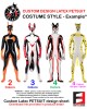 CUSTOM DESIGN LATEX PETSUIT CUSTOM DESIGN LATEX PETSUIT