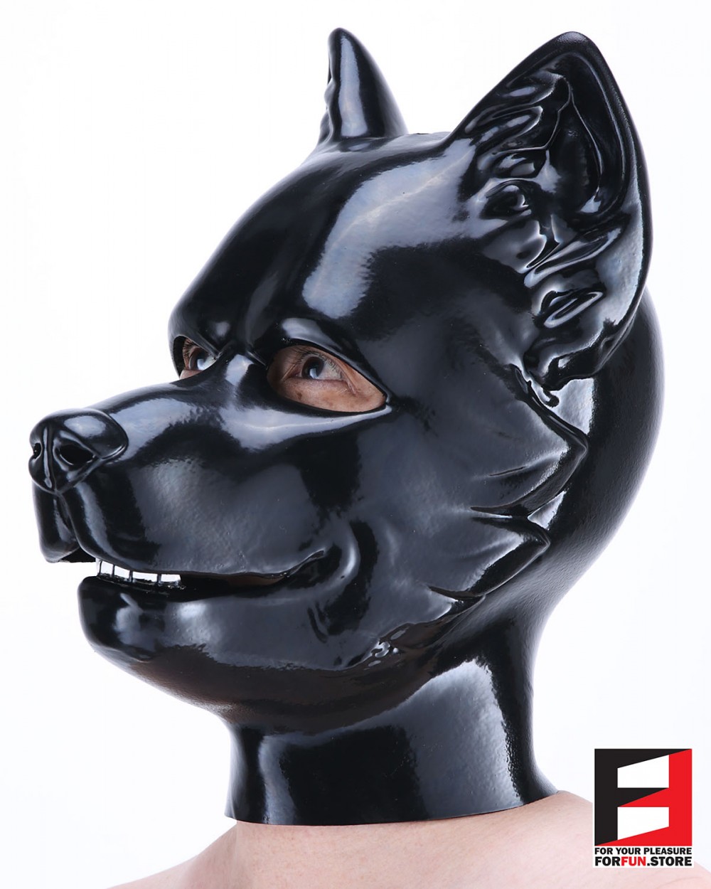 RUBBER PUPPY MASK FOR YOUR PLEASURE FORFUN