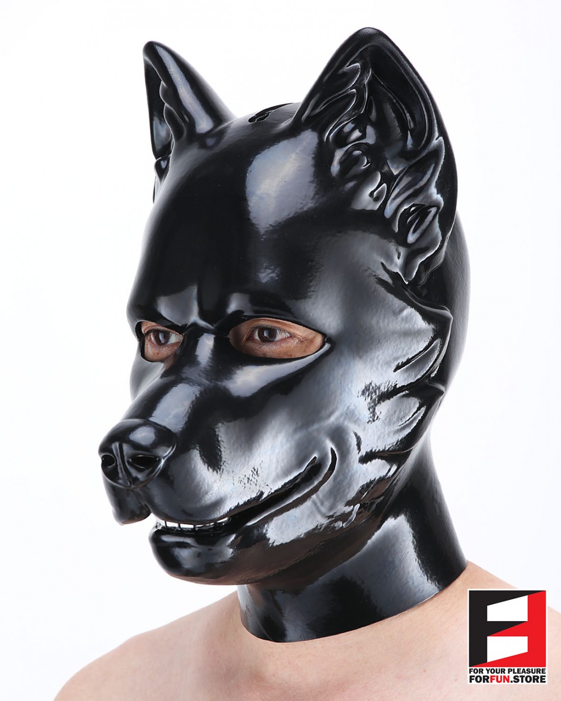 RUBBER PUPPY MASK FOR YOUR PLEASURE FORFUN