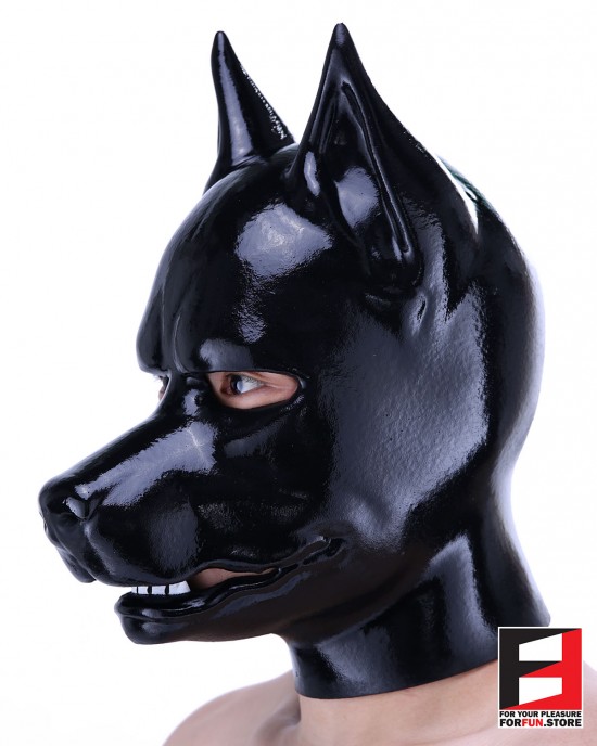 RUBBER PUPPY MASK FOR YOUR PLEASURE : FORFUN