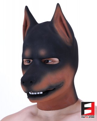 RUBBER DOBERMAN MASK PHD005-C