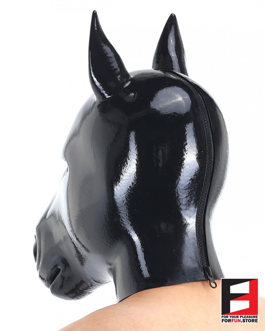 RUBBER HORSE MASK FOR YOUR PLEASURE : FORFUN