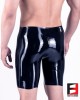 RUBBER SHORTS OPEN CROTCH MEN RR191