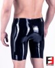 RUBBER SHORTS OPEN CROTCH MEN RR191