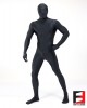 SPANDEX SHINY FUNSUIT WITH TOE SOCKS BLACK FS01