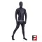SPANDEX SLICK FUNSUIT BLACK FS02