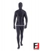 SPANDEX SLICK FUNSUIT BLACK FS02
