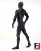 SPANDEX SLICK FUNSUIT WITH CHEST ZIPPERS FS02 - 16 Colors Available