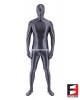 SPANDEX SLICK FUNSUIT GREY FS02