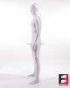 SPANDEX SLICK FUNSUIT WHITE FS02