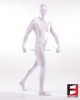 SPANDEX SLICK FUNSUIT WHITE FS02