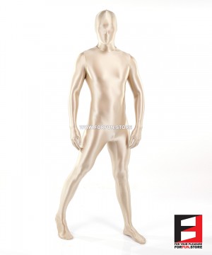 SPANDEX SLICK FUNSUIT SAND FS02 SPANDEX SLICK FUNSUIT SAND FS02