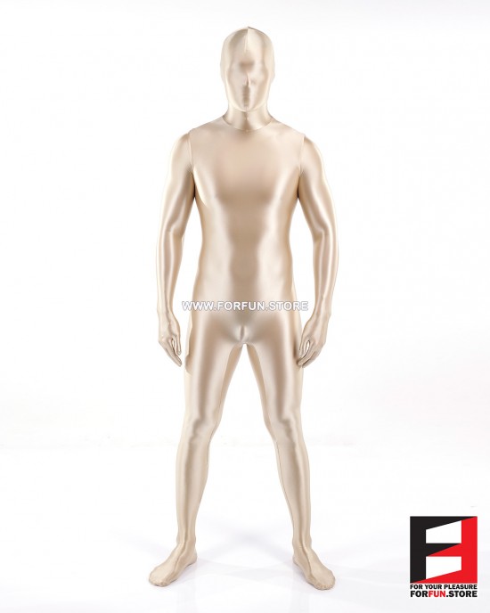 SPANDEX SLICK FUNSUIT SAND FS02