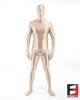 SPANDEX SLICK FUNSUIT SAND FS02