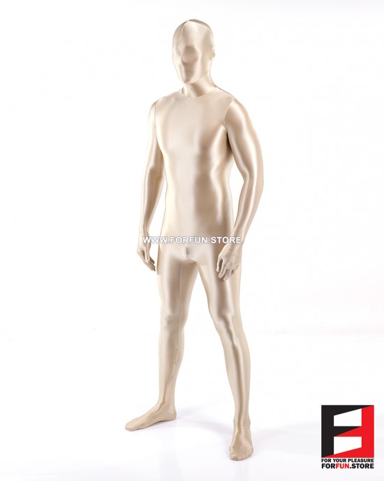 SPANDEX SLICK FUNSUIT SAND FS02