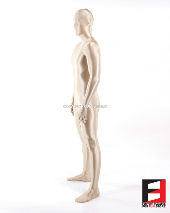 SPANDEX SLICK FUNSUIT SAND FS02