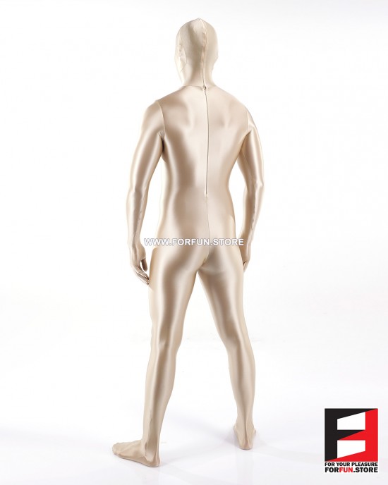 SPANDEX SLICK FUNSUIT SAND FS02