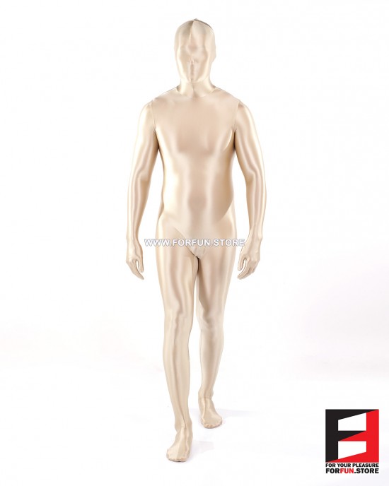 SPANDEX SLICK FUNSUIT SAND FS02
