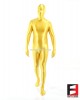 SPANDEX SLICK FUNSUIT YELLOW FS02