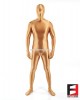 SPANDEX SLICK FUNSUIT GOLD FS02