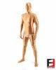 SPANDEX SLICK FUNSUIT GOLD FS02