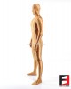 SPANDEX SLICK FUNSUIT GOLD FS02