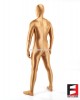 SPANDEX SLICK FUNSUIT GOLD FS02