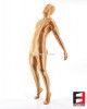 SPANDEX SLICK FUNSUIT GOLD FS02