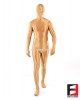 SPANDEX SLICK FUNSUIT GOLD FS02