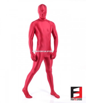 SPANDEX SLICK FUNSUIT RED FS02 SPANDEX SLICK FUNSUIT RED FS02