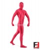 SPANDEX SLICK FUNSUIT RED FS02