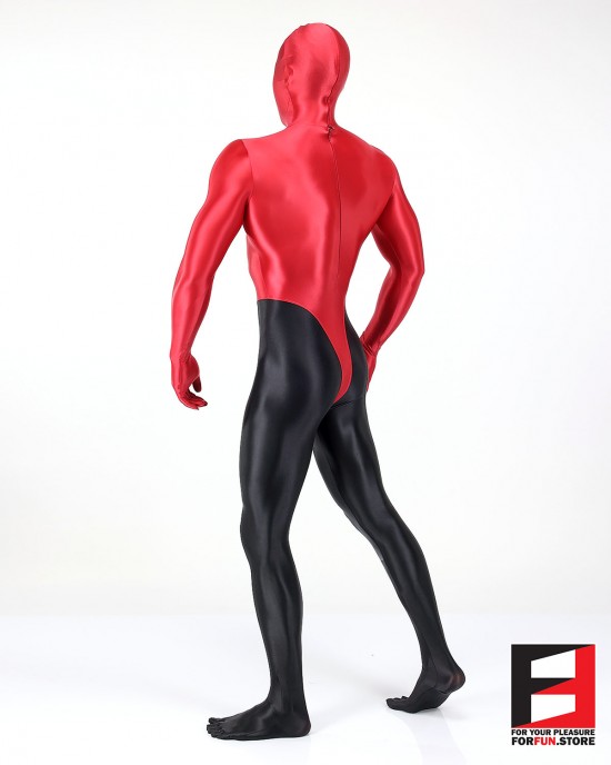SPANDEX SLICK FUNSUIT TWO COLORS FS02B  - 16 Colors Available