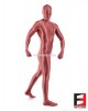 SPANDEX SLICK FUNSUIT BRONZE FS02