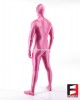 SPANDEX SLICK FUNSUIT PINK FS02