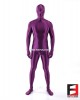 SPANDEX SLICK FUNSUIT PURPLE FS02
