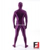 SPANDEX SLICK FUNSUIT PURPLE FS02