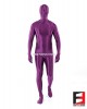 SPANDEX SLICK FUNSUIT PURPLE FS02