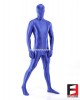 SPANDEX SLICK FUNSUIT BLUE FS02