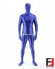 SPANDEX SLICK FUNSUIT BLUE FS02