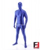 SPANDEX SLICK FUNSUIT BLUE FS02