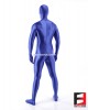 SPANDEX SLICK FUNSUIT BLUE FS02